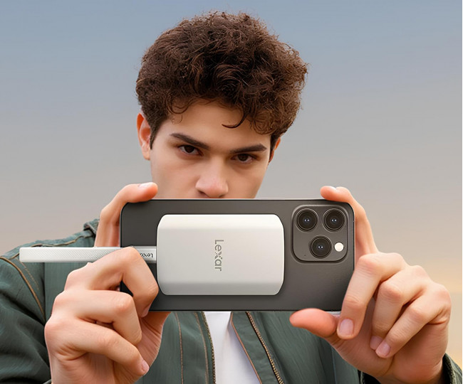 Внешний накопитель Lexar 1TB ES5 Magnetic External SSD